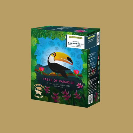 Marzipresso TOUCAN NESPRESSO® KOMPATIBILIS KÁVÉKAPSZULA 20db