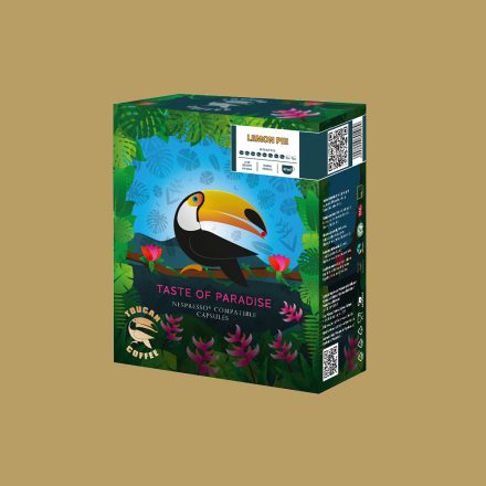 Lemon Pie TOUCAN NESPRESSO® KOMPATIBILIS KÁVÉKAPSZULA 20db