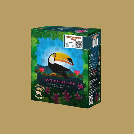 COSY PUMPKIN SPICE  TOUCAN NESPRESSO® KOMPATIBILIS KÁVÉKAPSZULA 20db